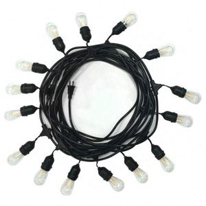 ไฟประดับตกแต่งแบบฟีสตูน LED คุณภาพดี IP65 แสงวอร์มไวท์ 2700K ทองแดงแท้ 100% สไตล์วินเทจ สำหรับเทศกาลคริสต์มาส ยอดนิยม เชื่อมต่อง่าย สะดวก - Product Image 4