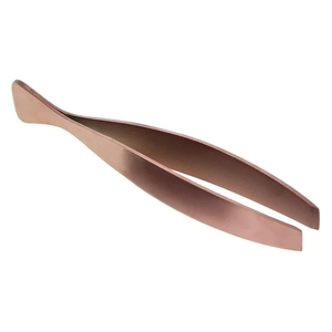 Pince à épiler professionnelle pour cuisine, pince à épiler pour os de poisson, en acier inoxydable, couleur cuivre, pour retirer les arêtes de poisson - Product Image 2