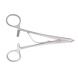Pinzas perforadoras de dique de goma dental de acero inoxidable al por mayor, instrumentos quirúrgicos para laboratorio dental, uso hospitalario, fabricadas en Pakistán - Product Image 2