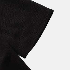 T-shirt en jersey de coton et élasthanne respirant pour homme, manches courtes, col rond, coupe décontractée, blanc, noir, marron - Product Image 4