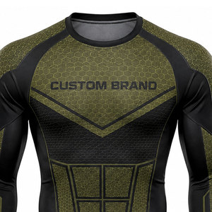 CMen <b>Compression</b> <b>shirt</b> High quality Solid Color Stretch Gym Slim Fit <b>Compression</b> <b>shirt</b> High Quality <b>Men</b> <b>Compression</b> <b>Shirt</b> - Product Image 6