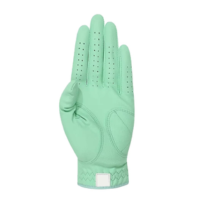 Guante de Golf de Piel Sintética Verde Menta para Mano Derecha, Transpirable, Unisex, para Uso Deportivo, con Cierre de Velcro, Marca Personalizada, Modelo NSL-343 - Product Image 2