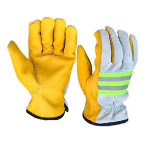 Guantes de Trabajo de Alta Calidad para Protección de Manos, Guantes de Bombero de Cuero Recién Llegados, los Mejores Guantes de Bombero de Fabricación - Product Image 4