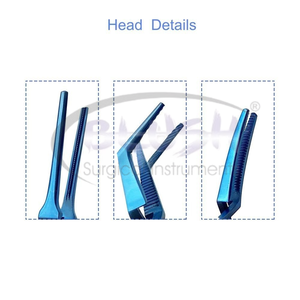 Clip hémostatique en alliage de titane, clip microvasculaire, pinces vasculaires, dispositif hémostatique, clip de blocage temporaire par Blush Surgical - Product Image 6