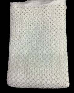Luxury Sequin Embroidery Lace Fabric Floral Beaded Mesh Fabric African Wedding Party Dress Material - Product Image 2