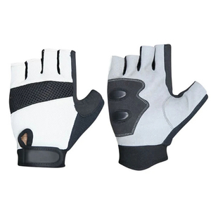 Guantes Profesionales de Fitness de Medio Dedo, Rojos y Negros, de Malla y Cuero PU, Unisex, para Gimnasio y Levantamiento de Pesas, con Correa para la Muñeca - Product Image 1