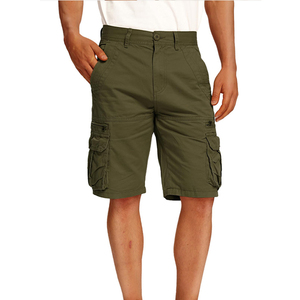Pantalones Cortos de Golf Deportivos Casuales para Exteriores, Fabricación Profesional, Diseño Sólido, Teñido Liso, Cintura Media - Product Image 4