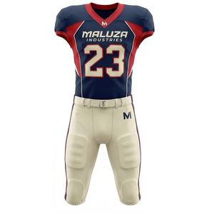 Uniforme de Fútbol Americano Personalizado Serie Pursuit, Sublimación Completa, Ligero, Aerodinámico, Conjunto de Jersey de Fútbol Profesional - Product Image 1