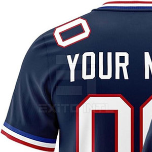 Custom Sublimation Breathable Short Sleeve Sports Jersey Anti-UV Polyester with Logo Name Number in Adult Size - Product Image 4