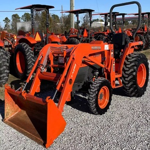 Kubota L3400 tractor powerful agricultural machinery for farming field <b>cultivation</b> soil preparation plowing loader use - Product Image 2
