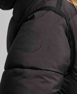 Winter Outdoor Waterproof Quilted Wholesale <b>Women</b> Cropped Knitted Breathable Puffer <b>Jacket</b> - Product Image 6