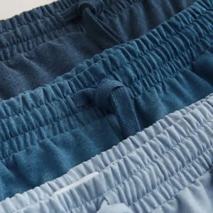 Nouvelle Arrivée Shorts Décontractés Hip Hop pour Hommes Tendance en Tissu Non Tissé Respirant Polyester/Coton avec Taille Élastique en Dentelle Design Personnalisé Couleur Unie - Product Image 5