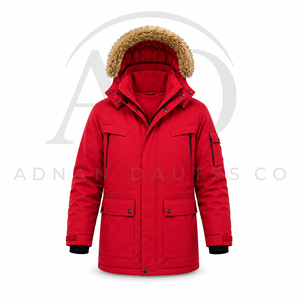 Chaqueta de Invierno para Hombre, Impermeable, Cortavientos, con Capucha, Chaqueta Acolchada Gruesa y Cálida para Exteriores, Informal, Personalizada OEM ODM - Product Image 6