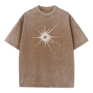 เสื้อยืดแขนสั้นผู้ชาย แฟชั่นสไตล์วินเทจ ผ้าฝ้ายพรีเมียม 230 กรัม ทรงหลวม สวมใส่สบาย - Product Image 2