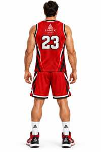 Ensemble d'uniformes de basketball professionnels OEM personnalisables avec logo, numéro et nom – Maillot et short en mesh respirant pour entraînement et compétition de haut niveau - Product Image 4