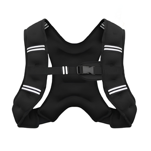 Chaleco de neopreno con peso ajustable y reflectante para correr, HIIT, cardio, dominadas y ejercicios de empuje y tracción. - Product Image 2