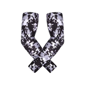 Custom New Design Blank Cycling Basketball UV Protector Sports Black Colorful Logo <b>Compression</b> <b>Arm</b> <b>Sleeve</b> Lightweight - Product Image 1