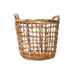 ตะกร้า PU เก็บของผักตบชวาแบบเปิดโล่งผลิตภัณฑ์จัดระเบียบบ้าน - Product Image 4