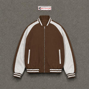 NEW Quality <b>Brown</b> <b>Wool</b> Varsity Jacket With Custom Logo Streetwear Winter Top Brand Fashion Style And Comfortable Design On Sales - Product Image 5