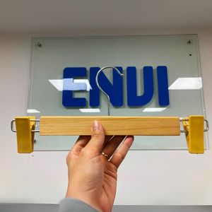 Best Quality from Vietnam Wood Pant Hangers Wholesale Price Wooden Hangers for Pants With Customized Logo - Product Image 6