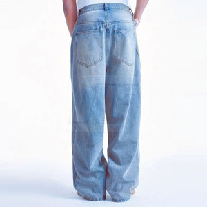 Pantalon décontracté ample pour homme, coupe droite, style streetwear moderne, bas de tenue tendance pour le quotidien, vente en gros de vêtements - Product Image 3