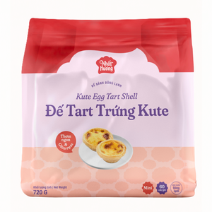 วัตถุดิบเบเกอรี่ขายส่ง ทาร์ตเวียดนามแช่แข็ง ขนมหวานโปรตุเกส เปลือกทาร์ตไข่ขนาดเล็ก 720 กรัม ฮาลาล รับผลิตแบบ OEM/ODM สำหรับตลาดทั่วโลก - Product Image 1