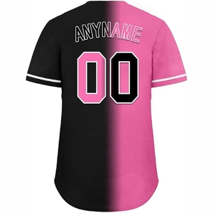 Maillots de baseball sublimés personnalisés pour équipes, en matière légère, pour les entraînements et les matchs - Product Image 2