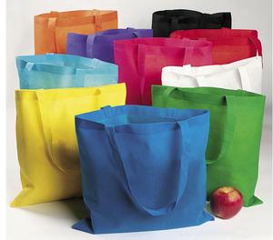 Sac fourre-tout promotionnel non tissé économique à fond plat avec bandoulière, personnalisable avec logo, vente en gros pour événements et cadeaux promotionnels - Product Image 4