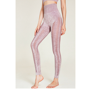 กางเกงโยคะระบายอากาศสำหรับผู้หญิง เลกกิ้งโยคะ เสื้อออกกำลังกาย พิมพ์ลายแบบซับลิเมชั่น ชุดออกกำลังกายสำหรับผู้หญิง คุณภาพดีที่สุด เลกกิ้งผู้หญิง - Product Image 2