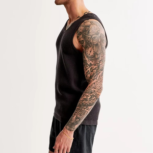 Men <b>Tank</b> <b>Top</b> Casual Fitness Apparel OEM ODM Factory Manufacturer Men <b>Tank</b> <b>Top</b> <b>Loose</b> Athletic Vest Wholesale Supplier Men - Product Image 5
