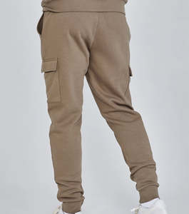 Pantalones Deportivos para Hombre, Hechos a Medida, Ligeros, de Cintura Alta, Mezcla de Poliéster/Algodón, Lavados, Transpirables, Estilo Casual Urbano, Venta al Por Mayor - Product Image 2