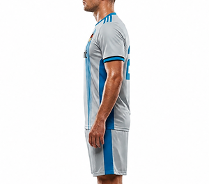 Uniformes de Fútbol Personalizados al por Mayor de Primera Calidad en Tela Transpirable de Secado Rápido de Spandex/Poliéster para Hombre/Unisex - Product Image 6