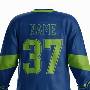 Suministro directo de fábrica, uniforme de hockey sobre hielo personalizado para equipos, uniforme de hockey sobre hielo de poliéster con etiqueta privada para entrenamiento - Product Image 5