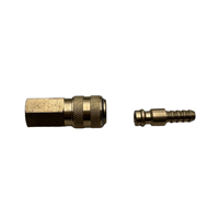 Raccords pneumatiques rapides en laiton de type mini européen pour compresseur d'air, compatibles et interchangeables avec le type Rectus 21 (OEM)