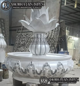 Belle fontaine de style lotus pour la décoration - Product Image 6