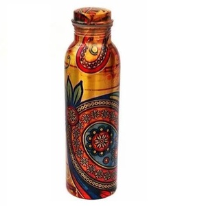 Antique Finishing Large Marketing <b>Copper</b> Water <b>Bottle</b> With Leak Proof Lead Adults <b>Drinking</b> Water Flowing <b>Copper</b> <b>Bottle</b> - Product Image 6