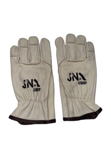 Best Quality Soft Cow Grain Leather Safety <b>Gloves</b> Industrial <b>Driver</b> <b>Gloves</b> Safety <b>Drivers</b> Comfortable Hand Protection Working - Product Image 4