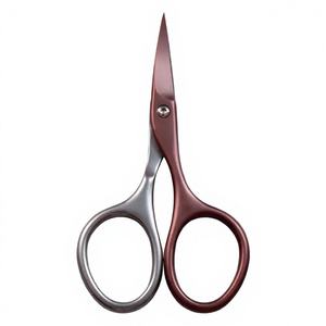 Tijeras de Manicura de Lujo, Alta Calidad, Duraderas, Rectas, para Diestros, para Pedicura, Cutículas, Uñas de los Pies, Arte de Uñas, Acero Inoxidable - Product Image 1