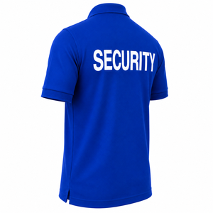 เสื้อโปโลยูนิฟอร์มรปภ. ขายส่ง แขนสั้น เสื้อทำงานสีพื้น เสื้อโปโลยูนิฟอร์มรปภ. แบบสั่งทำ - Product Image 4