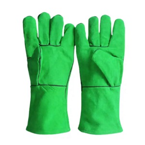 Guantes de Soldadura de Cuero de Alta Calidad a Bajo Precio, Hechos en Fábrica, Antideslizantes, Impermeables, con Protección UV, Dedos Completos, Unisex, para Exteriores - Product Image 4