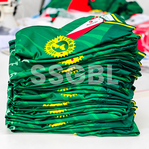 Camiseta de Fútbol Sublimada, Ropa Deportiva de Malla de Poliéster, Uniforme Promocional, Proveedor de Camisetas con Logotipo Personalizado Bordado OEM ODM - Product Image 2