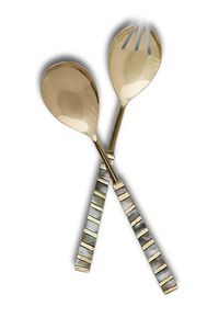 Food Grade Polished Steel Metal Salad <b>Server</b> For <b>Buffet</b> Counter Presentation In Hospitality And Catering Industry - Product Image 2