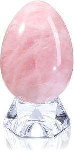 Huevos de Kegel Yoni de Piedra, Cristal de Cuarzo Natural Rosa, Venta al por Mayor, Decoración Feng Shui para el Hogar, Imagen Pulida, Gemas de Cristal Talladas AL AQSA - Product Image 4