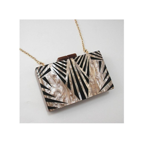 Luxury Design Resin Women's Clutch for Wedding and Party Available at Wholesale Price From India BY MULTI CRAFT - Product Image 4