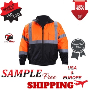 Chaqueta de Seguridad Reflectante de Alta Visibilidad, Impermeable, Ropa de Trabajo, Chaqueta de Invierno, Abrigo de Advertencia Industrial - Product Image 5
