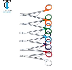 Kit d'application de clips chirurgicaux en acier inoxydable réutilisable pour hémostase vasculaire – Instrument de chirurgie générale - Product Image 4