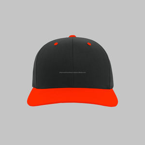 Gorra de béisbol de alta calidad con logotipo personalizado bordado Flat Top Hat Snapback - Product Image 1