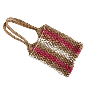 Cotton Crochet Fishing <b>Net</b> Hand Woven <b>Bag</b> Straw Macrame Beach <b>Bags</b> Direct From Indian Supplier - Product Image 1
