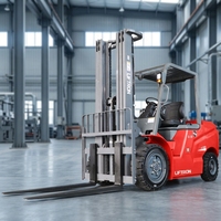 Liftron CPD30 3T Elektro-Gabelstapler mit Lithium-Ionen-Batterie, Vollgummireifen, für industrielle Lagerhaltung und Unterstützungseinsätze, elektrische Seitenhubfunktion