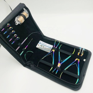 Kit Profesional de Herramientas para Extensiones de Cabello Pro Press, Alicates de Acero Inoxidable, Clips Metálicos, Aguja CType, Hilo de Nailon para Extensiones de Cabello - Product Image 3